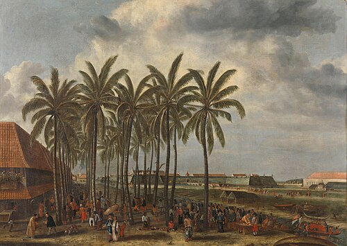 The Castle of Batavia, 1662, Andries Beeckman