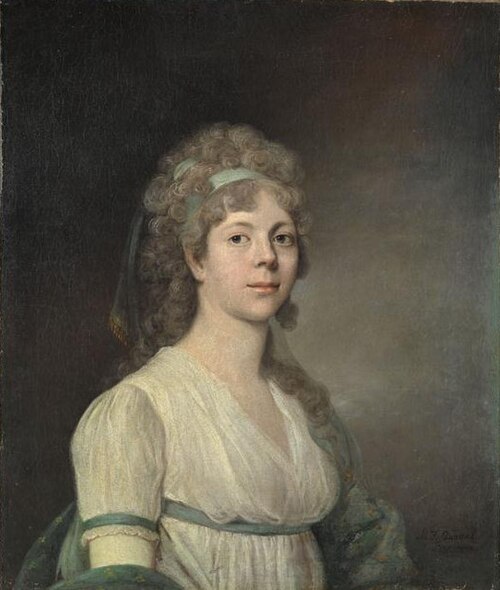 La Grande Duchesse Maria, fille du tsar Paul Ier, 1799, Martin Ferdinand Quadal