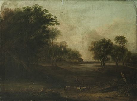 Ideallandschaft, 1772, Martin Ferdinand Quadal