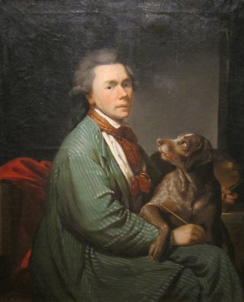 Autoportrait, 1788, Martin Ferdinand Quadal