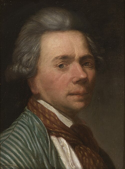 Self Portrait, 1785, Martin Ferdinand Quadal