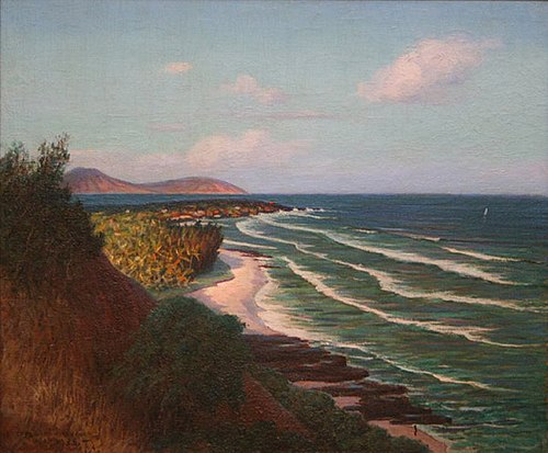View from Diamond Head, 1935, David Howard Hitchcock