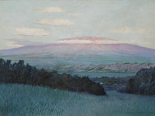 View of Haleakala, Maui, 1915, David Howard Hitchcock