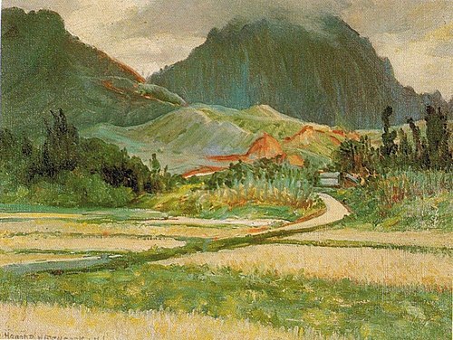 Pali from Banana Patch, 1922, David Howard Hitchcock