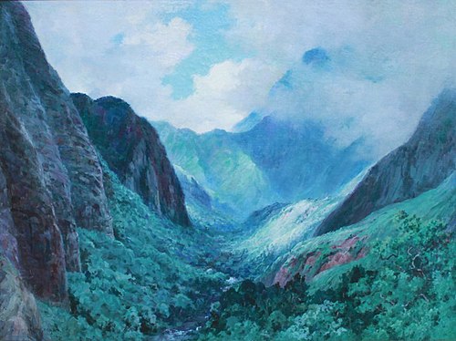 Iao Valley, Maui, 1916, D. Howard Hitchcock