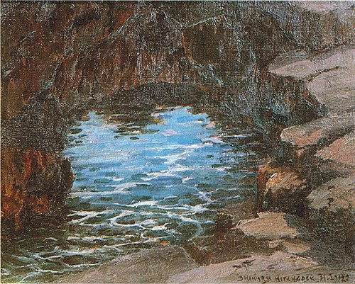 Tide Pool, Hoonaunau, 1922, D. Howard Hitchcock