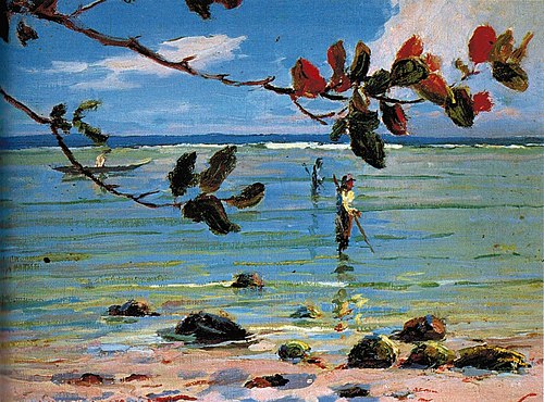 View from Camp Kamane, 1910, D. Howard Hitchcock