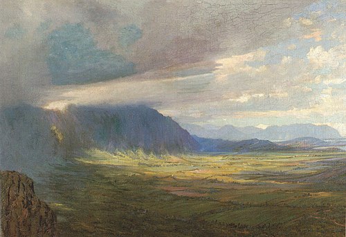 View from the Pali, , D. Howard Hitchcock
