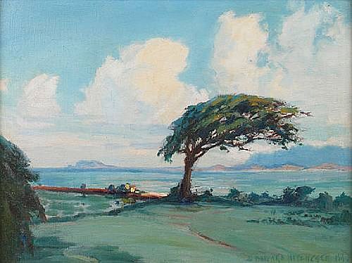 Kohola-lele fish pond near Mokolii, , D. Howard Hitchcock