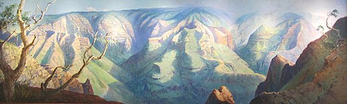 Waimea Canyon, Kauai, 1917, D. Howard Hitchcock