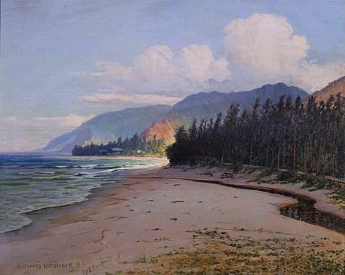 Windward Side of Oahu, 1922, D. Howard Hitchcock
