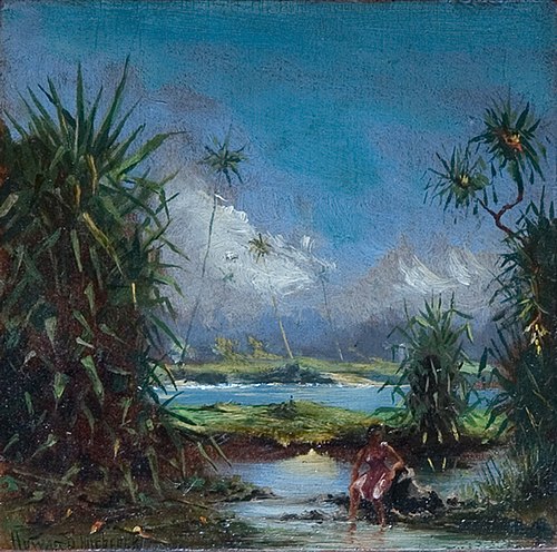 Old Hilo Bay, 1880, D. Howard Hitchcock
