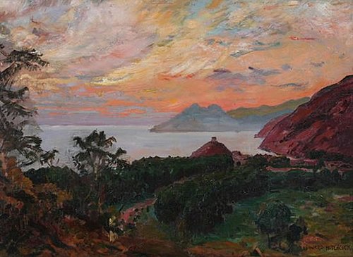Tropical Coastal View, , D. Howard Hitchcock
