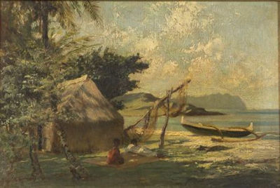 Windward Oahu, Hawaii, 1890, D. Howard Hitchcock