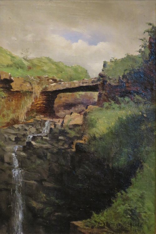 Natural Bridge, Hilo, 1890, David Howard Hitchcock