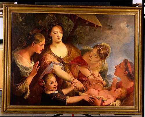 Discovery of the Infant Moses, , Antonio Bellucci