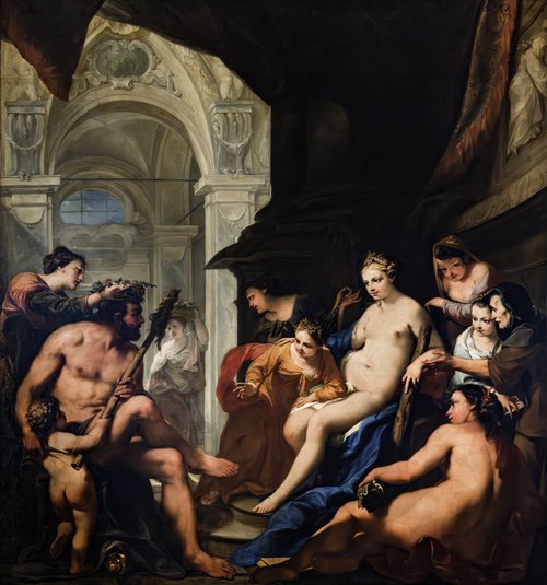 Hercule et Omphale, 1698, Antonio Bellucci
