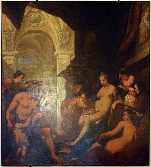 Heracles and Omphale, , Antonio Bellucci