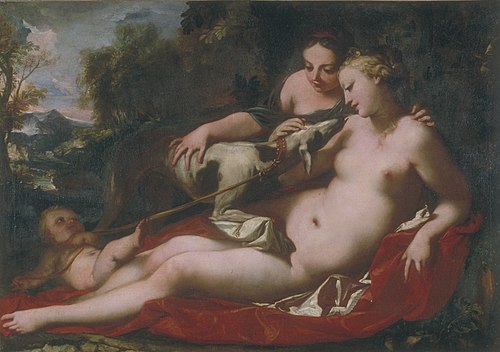 L'Amour jaloux de la Fidélité, 1700, Antonio Bellucci