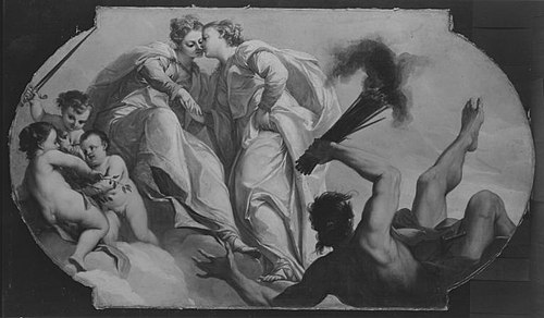 Friede und Gerechtigkeit, 1690, Antonio Bellucci