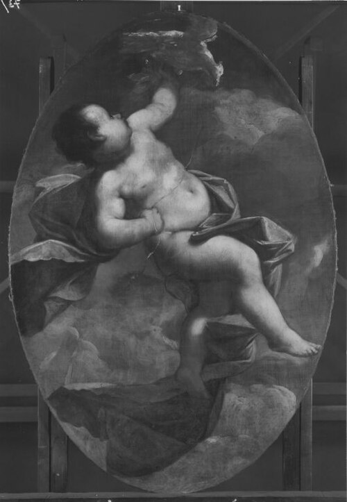 Genius mit Taube, 1690, Antonio Bellucci