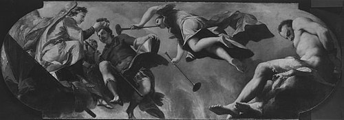 Allegorie auf den Kriegsruhm, 1690, Antonio Bellucci