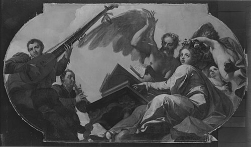 Allegorie auf die Musik, 1690, Antonio Bellucci