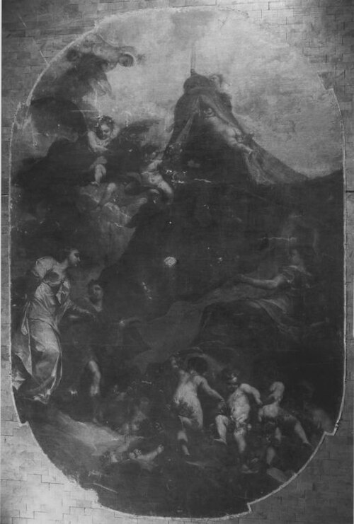 Allegorie auf das Beilager des Kurfürsten Johann Wilhelm, 1690, Antonio Bellucci