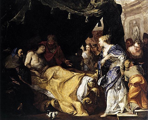 Antiochus and Stratonice, 1700, Antonio Bellucci