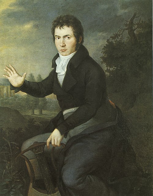 Beethoven, 1804, Willibrord Joseph Mähler