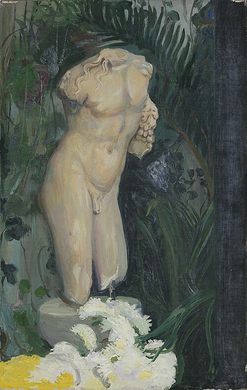 Dionysus Torso at Fenway Court, 1902, Andreas Martin Andersen