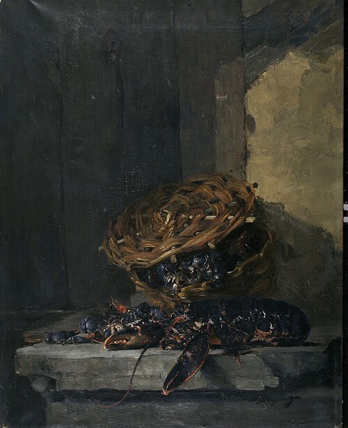 Crustacés (Panier d'écrevisses), , Denis Bergeret