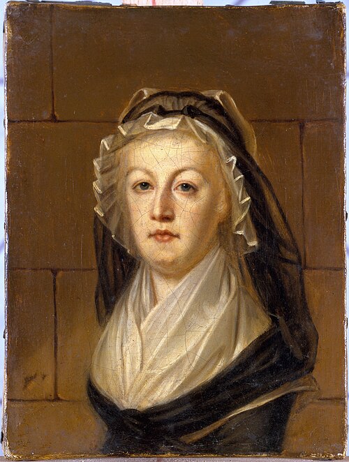 Portrait de Marie-Antoinette au Temple, 1815, Alexandre Kucharski