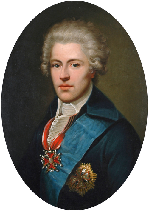 Portrait d'Ignacy Potocki., 1783, Alexandre Kucharski
