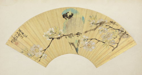 任颐花鸟扇, , Ren Yi