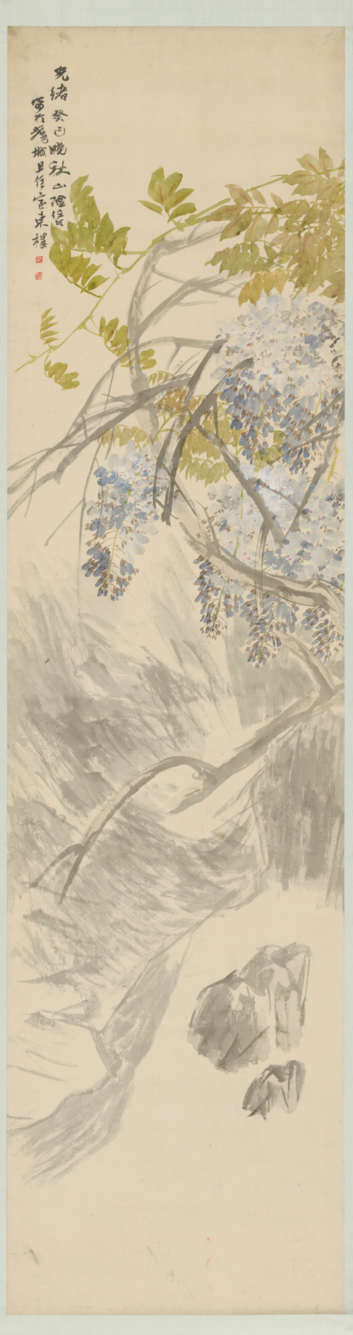 任颐紫藤轴, , Ren Yi