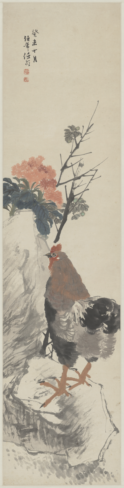 任颐花鸟屏, , Ren Yi