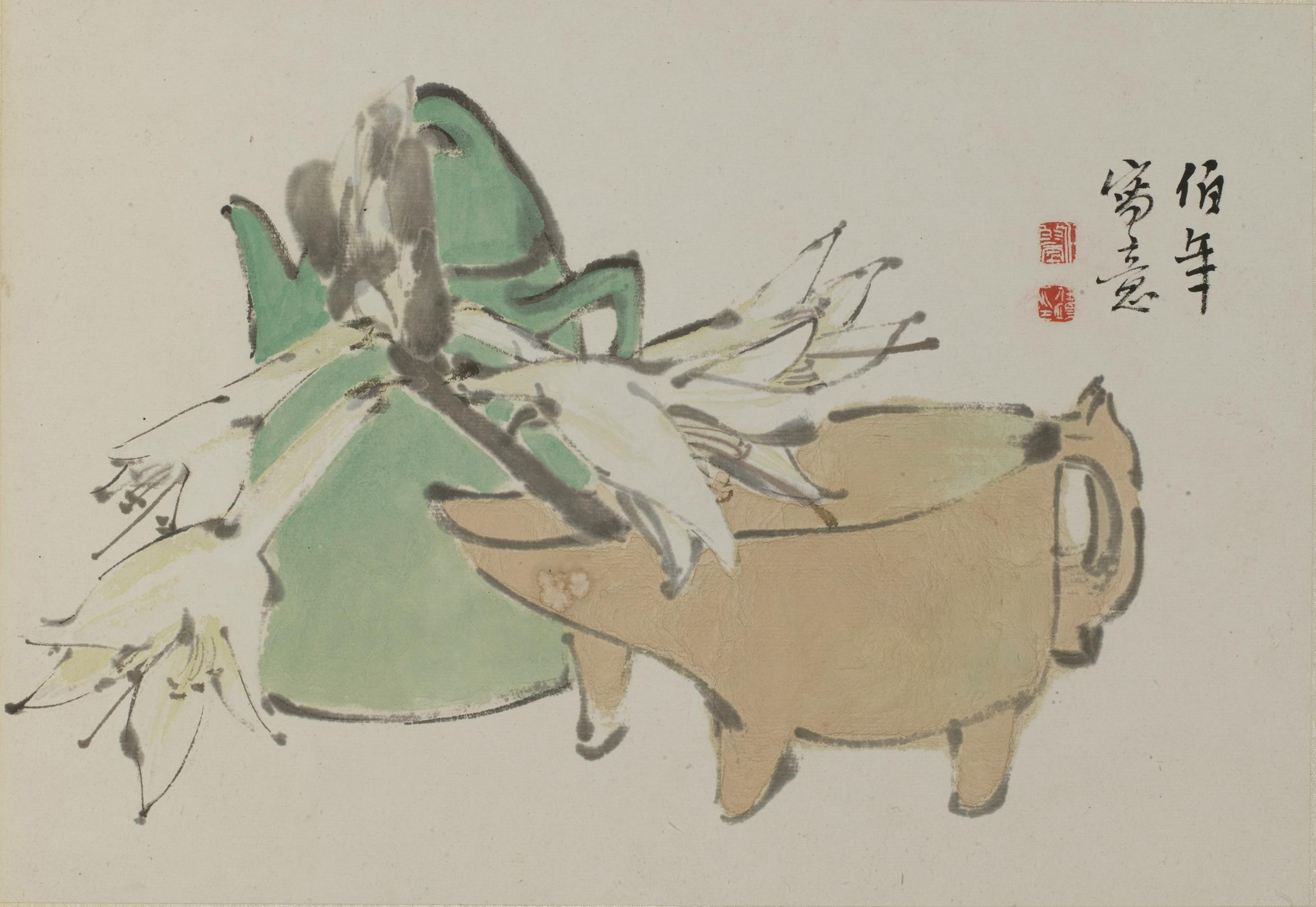 清 任颐 杂画册（16开）, , Ren Yi