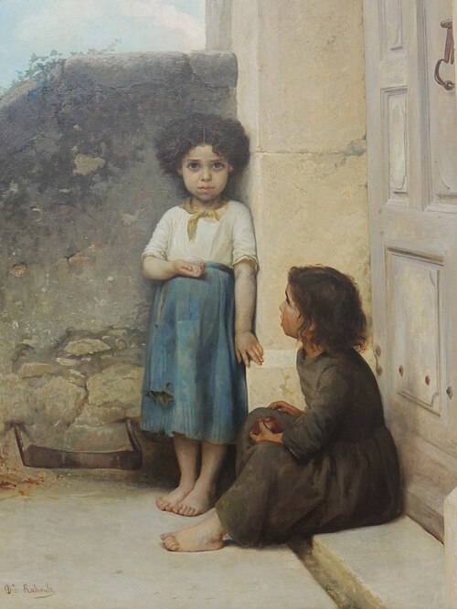 La porte close, 1900, Diodore Rahoult