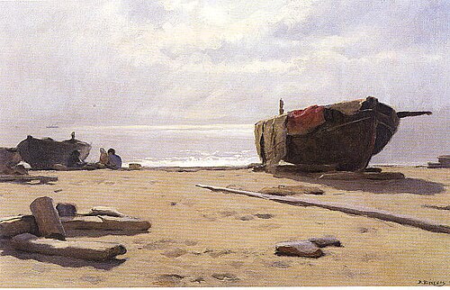 Marina a la matinada, 1892, Dionisio Baixeras Verdaguer