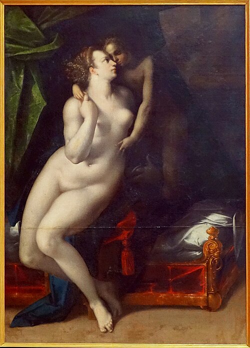 Vénus et l'amour, 1700, Dirk de Quade van Ravesteyn