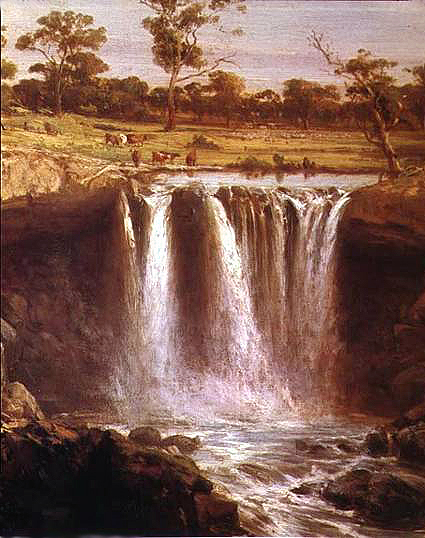 Falls on the Wannon, Australia, , Louis Buvelot