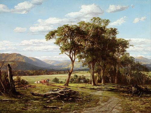At Lilydale, 1870, Louis Buvelot