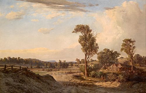 Summer afternoon, Templestowe, 1866, Louis Buvelot