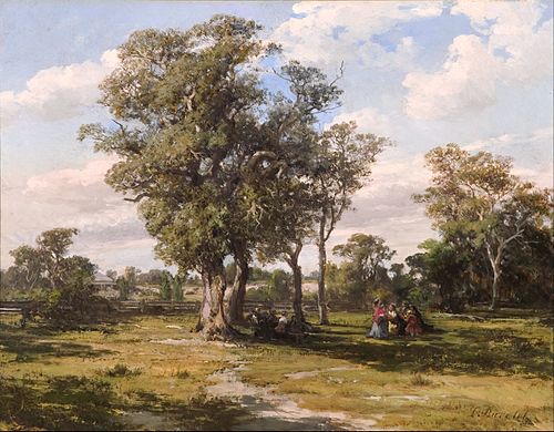 St Kilda Park, 1880, Louis Buvelot