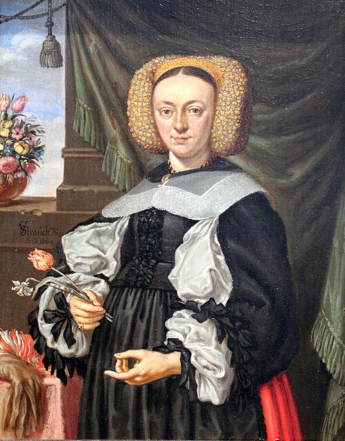 Portrait de femme, 1664, Georg Strauch