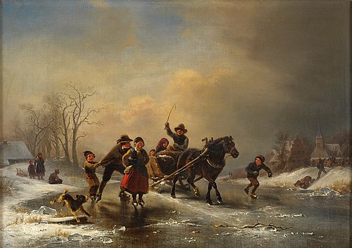 Wintervergnügen, 1851, Wilhelm Alexander Meyerheim
