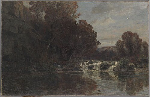 Abendfriede, 1899, Gilbert von Canal