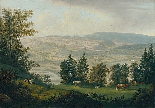 Umgebung der Ruine Habsburg, 1804, Johann Caspar Rahn