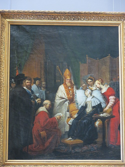 Anne de Boleyn condamnée à mort, 1814, Pierre-Nolasque Bergeret